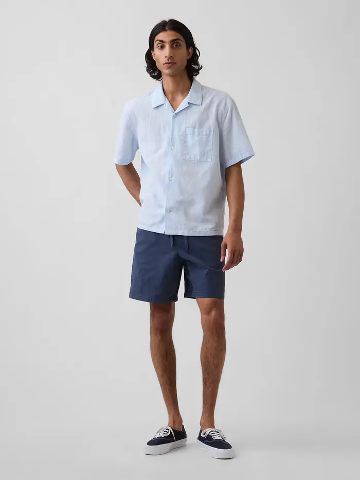 7" Easy Shorts - Storm cloud