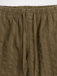 7" Textured Easy Shorts - dark olive — view 5