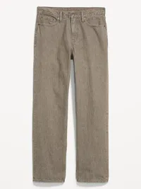 90's Loose Jeans - Olive — view 5