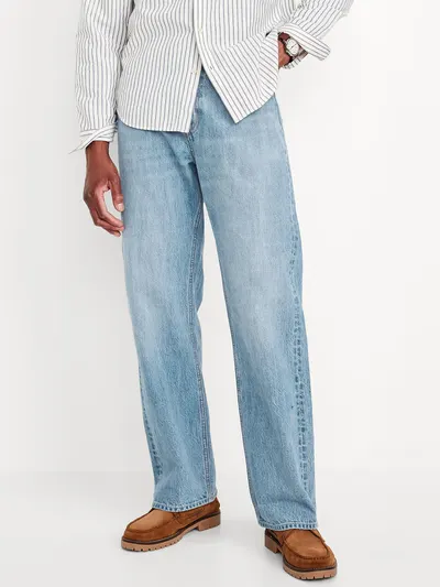 90s Baggy Jeans - Light Wash