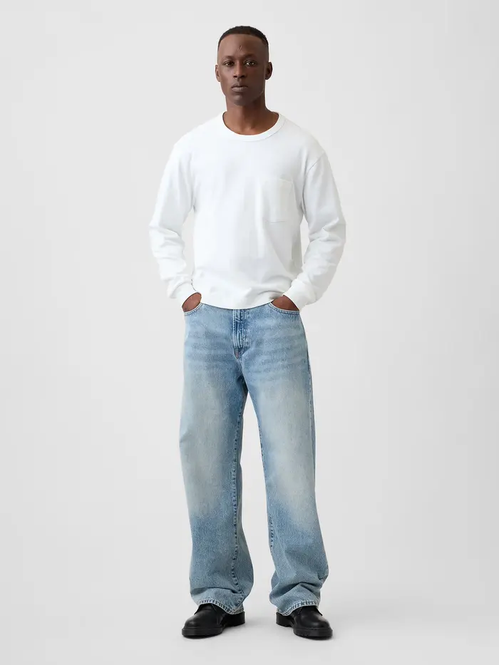 '90s Loose Jeans - Medium wash