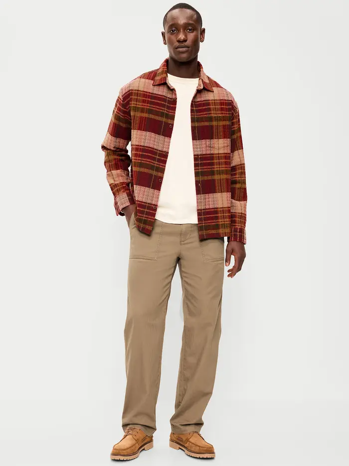 90s Loose Pants - Brown