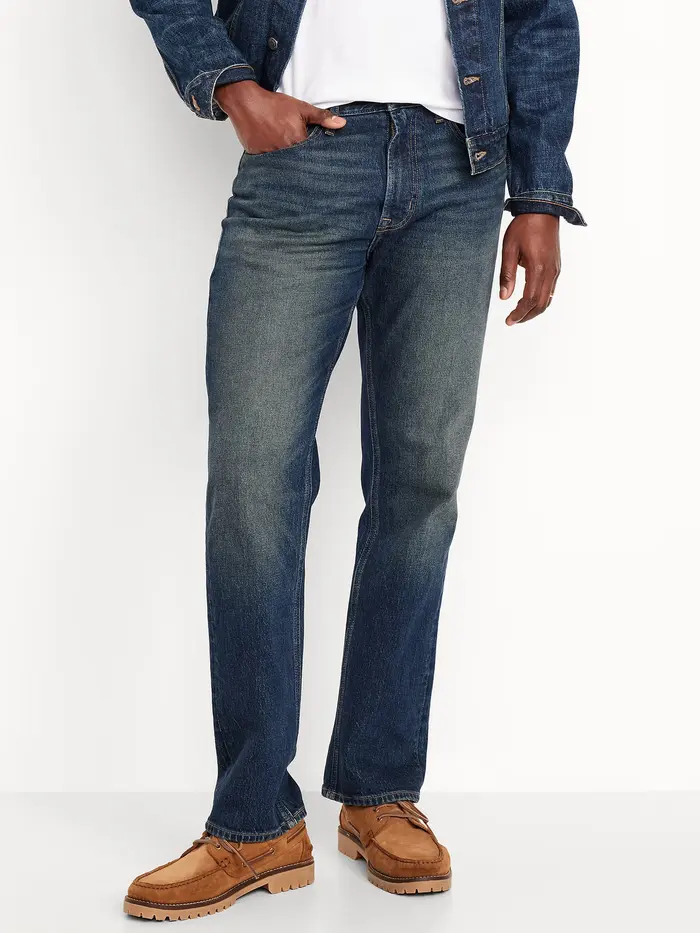 90s Straight Jeans - Dark Tint