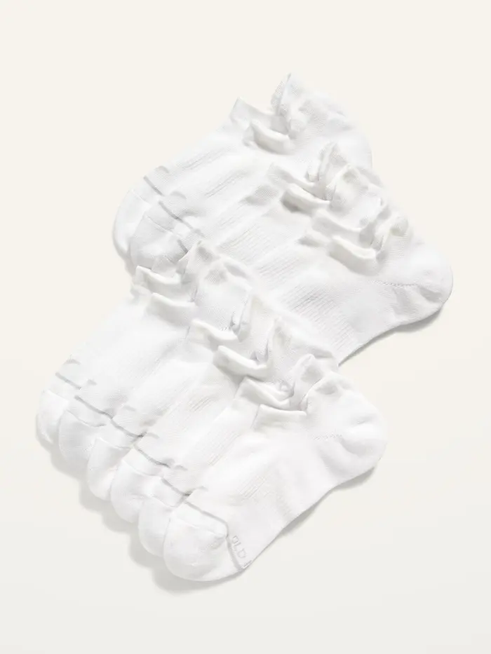 Athletic Ankle Socks 6-Pack - Bright White