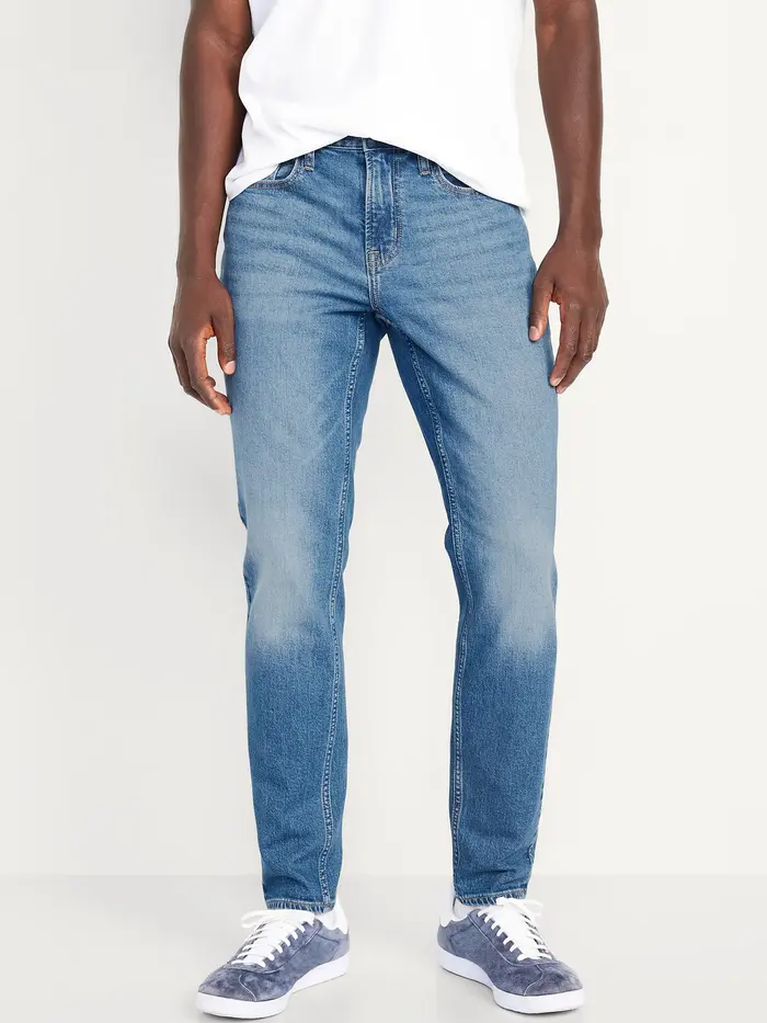 Athletic Taper Built-In Flex Jeans - Medium Wash