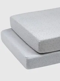babyGap 7 Piece Bedding and Storage Bundle - GREY — view 2