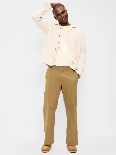 Baggy Built-In Flex Rotation Chino Pants - Doe A Deer