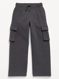 Baggy Cargo Sweatpants for Boys - Gray — view 4