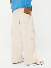 Baggy Cargo Sweatpants for Boys - Wish Bone — view 2