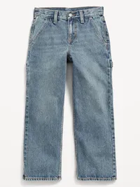 Baggy Carpenter Jeans for Boys - Medium Wash — view 4