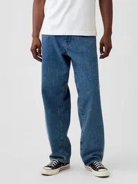Baggy Jeans - Medium wash — view 2