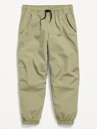 Baggy Parachute Jogger Pants for Boys - Linden — view 3