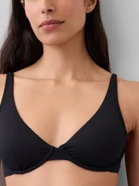 Balconette Bikini Top - Black — view 3