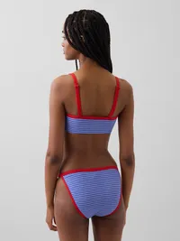 Bikini Bottom - Blue & red stripe — view 2
