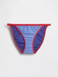 Bikini Bottom - Blue & red stripe — view 5