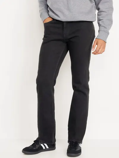 Boot-Cut Built-In Flex Jeans - Black Rinse