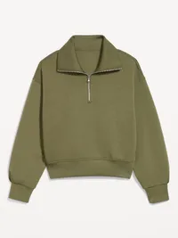 Bounce Fleece Half-Zip Pullover Sweatshirt - Hearthwood — view 2