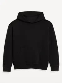 Bounce Fleece Oversized Pullover Hoodie - Black Jack — view 4