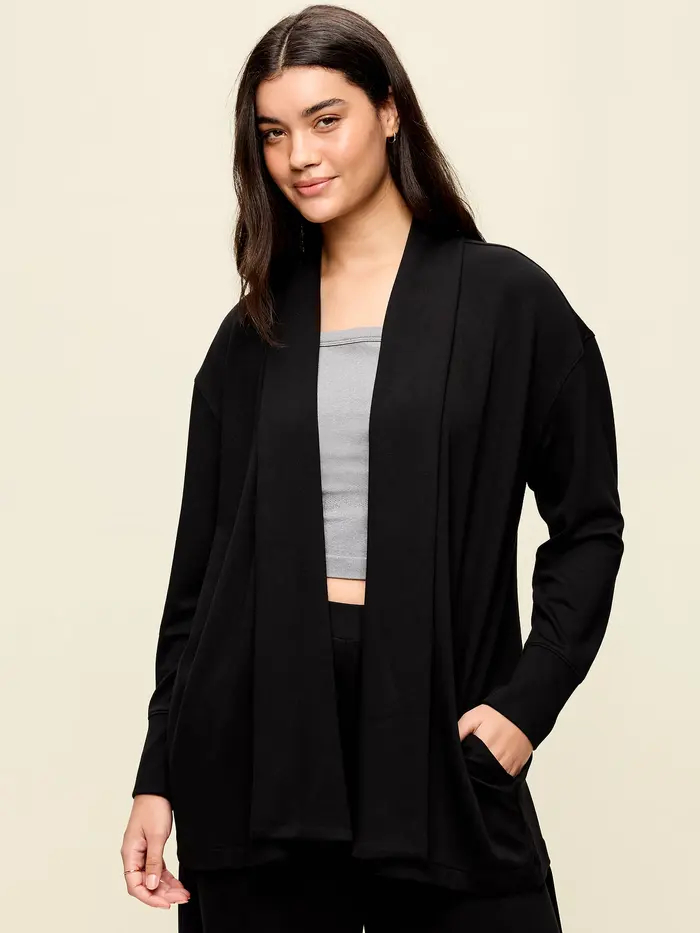 Bounce Lite Open-Front Wrap - Black Jack