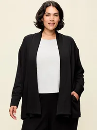 Bounce Lite Open-Front Wrap - Black Jack — view 2