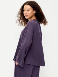 Bounce Lite Oversized Bell-Sleeve Top - Nebula — view 2