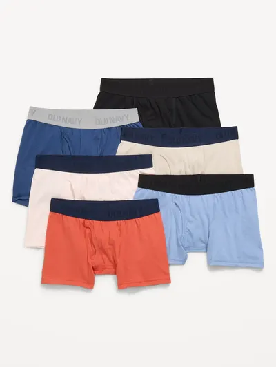 Boxer-Briefs Underwear 6-Pack for Boys - Sunset 648