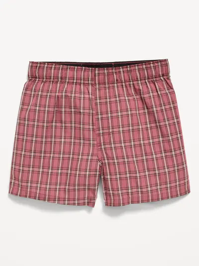 Boxer-Briefs Underwear for Boys - Plaid