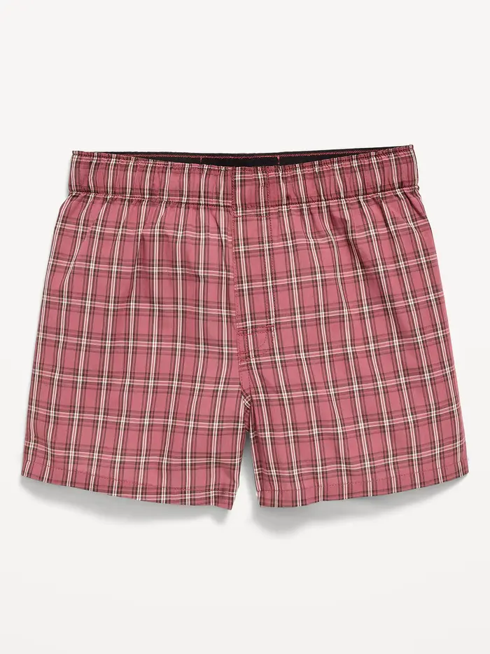 Boxer-Briefs Underwear for Boys - Plaid