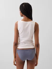 Breathe Bikini - Blue stripe — view 2