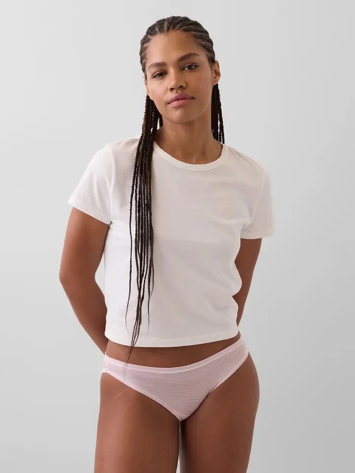Breathe Bikini - Pink stripe