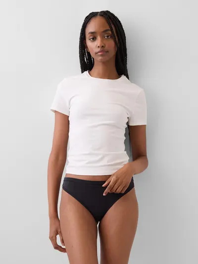 Breathe Thong - True black