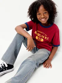 Built-In Flex Boot-Cut Jeans for Boys - Medium Wash — view 3