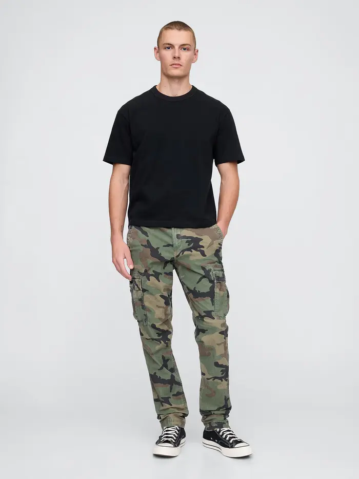 Cargo Pants - Green camo