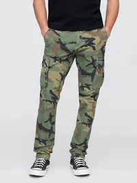 Cargo Pants - Green camo — view 2