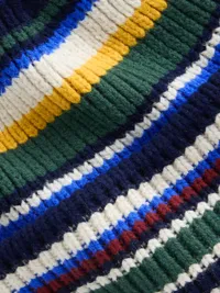 CashSoft Chunky Beanie - MULTI STRIPE — view 3
