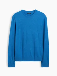 CashSoft Crew Sweater - blue — view 5