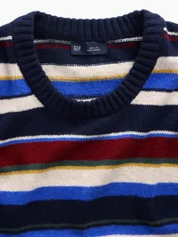 CashSoft Crew Sweater - MULTI STRIPE — view 4