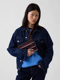 CashSoft Pouch - Brown stripe — view 2