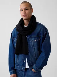 CashSoft Scarf - Black — view 2