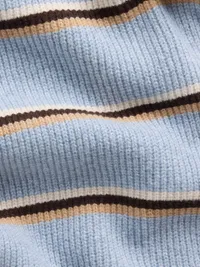 CashSoft Scarf - Blue stripe — view 2