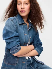 Chore Jacket - Medium Wash — view 3