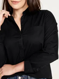 Classic Button-Down Shirt - Black Jack — view 4