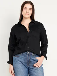 Classic Button-Down Shirt - Black Jack — view 5