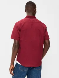Classic Fit Everyday Shirt - Red Dots — view 2