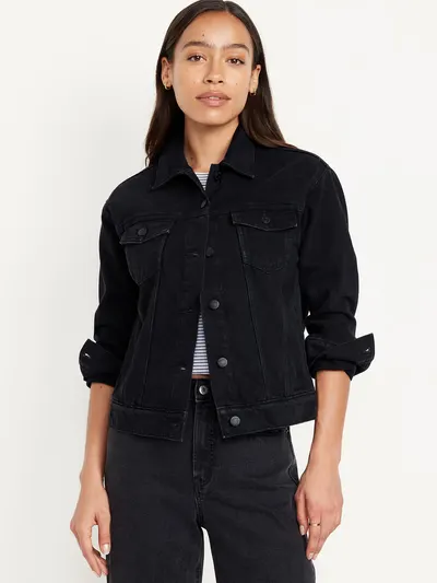 Classic Jean Jacket - Washed Black