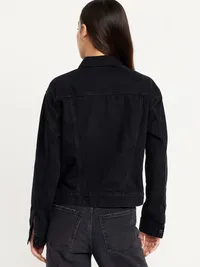 Classic Jean Jacket - Washed Black — view 2