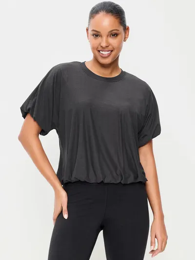 CloudMotion Bubble Top - Black Jack