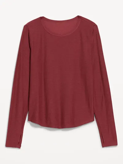 CloudMotion Long-Sleeve Base Layer Top - INCABERRY