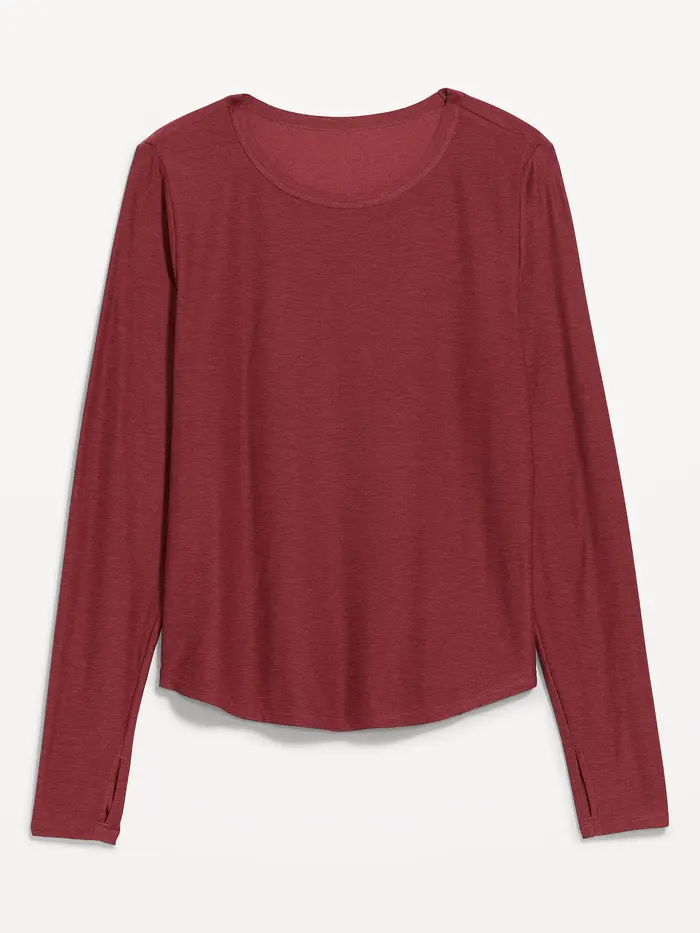 CloudMotion Long-Sleeve Base Layer Top - INCABERRY