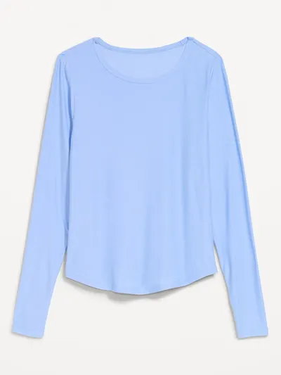 CloudMotion Long-Sleeve Base Layer Top - Periblue